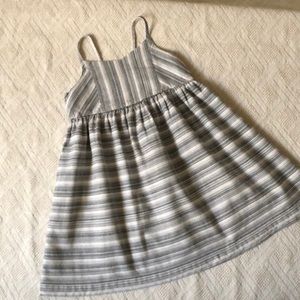 Old Navy striped dress with smocking in back